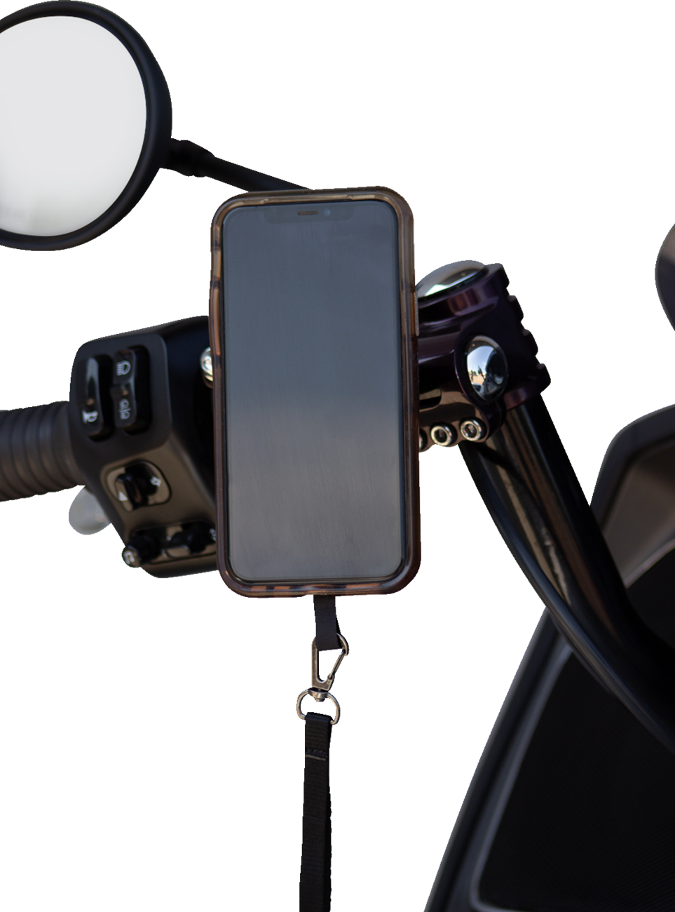 KLOCK WERKS iOmount™ for Indian - Ambidextrous Mount - Black - Challenger/Pursuit KWD-04-0609-B