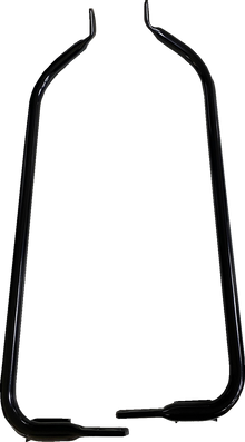 DRAG SPECIALTIES Saddlebag Support Brackets - Black - FL '04-'08 S77-0134GB