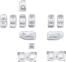 DRAG SPECIALTIES Switch Cap Kit - Chrome H18-0356CO-C