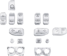 DRAG SPECIALTIES Switch Cap Kit - Chrome H18-0358CO-C