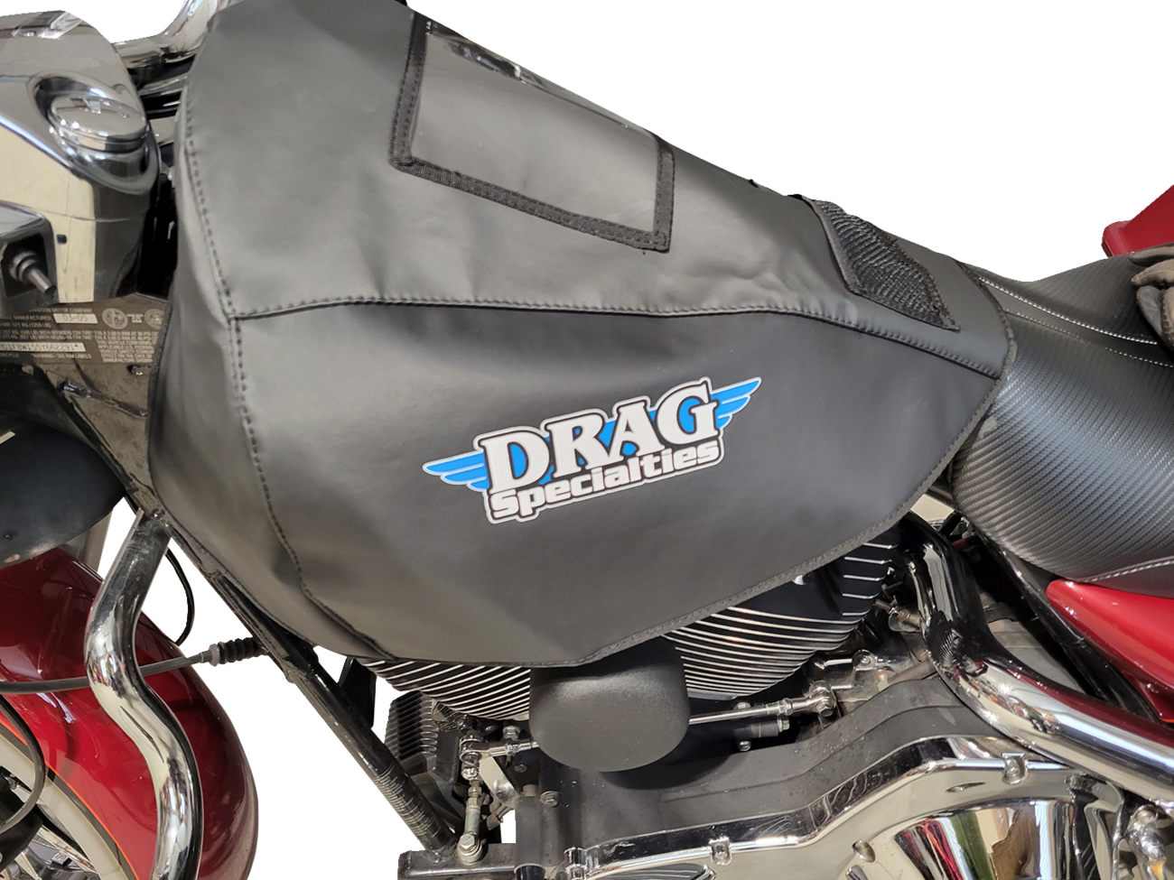 DRAG SPECIALTIES Fuel Tank Service Cover X80-6028