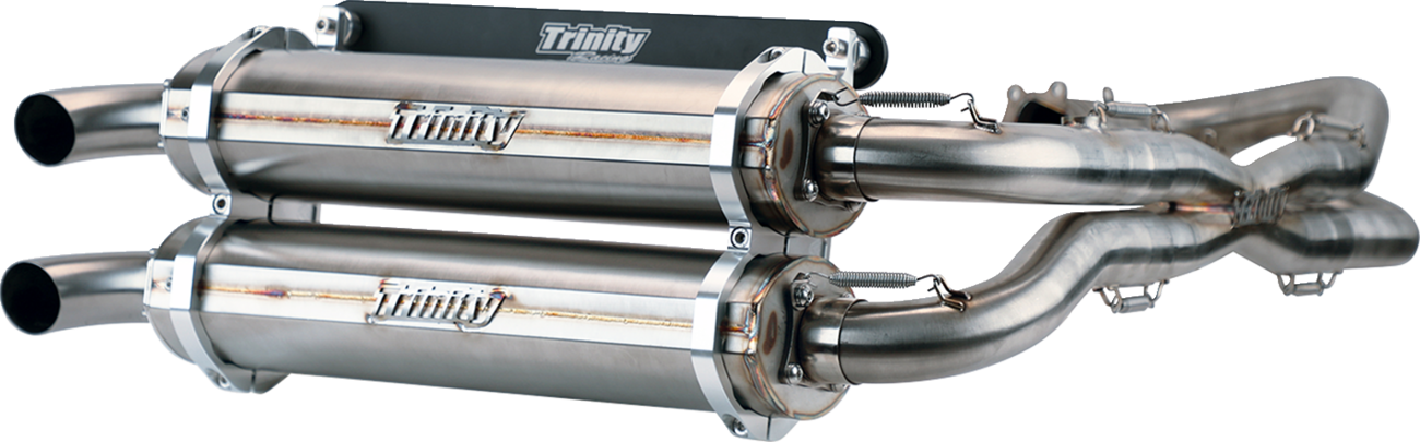 TRINITY RACING Stainless Steel Exhaust System TR-4119D-SS