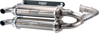 TRINITY RACING Stainless Steel Exhaust TR-4153D-SS