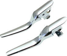 DRAG SPECIALTIES Custom Lever Set - LSR - Chrome 053590