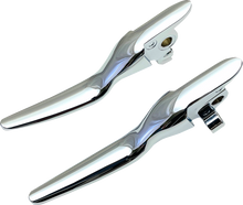 DRAG SPECIALTIES Custom Lever Set - LSR - Chrome 053995