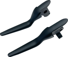 DRAG SPECIALTIES Custom Lever Set - LSR - Satin Black 053990