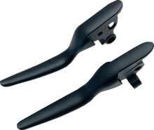 DRAG SPECIALTIES Custom Lever Set - LSR - Satin Black 053987