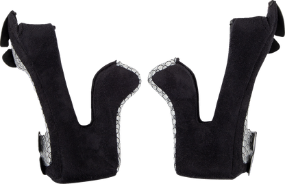 Z1R Youth F.I. Cheek Pads - Black - 10 mm - Large 0134-3056