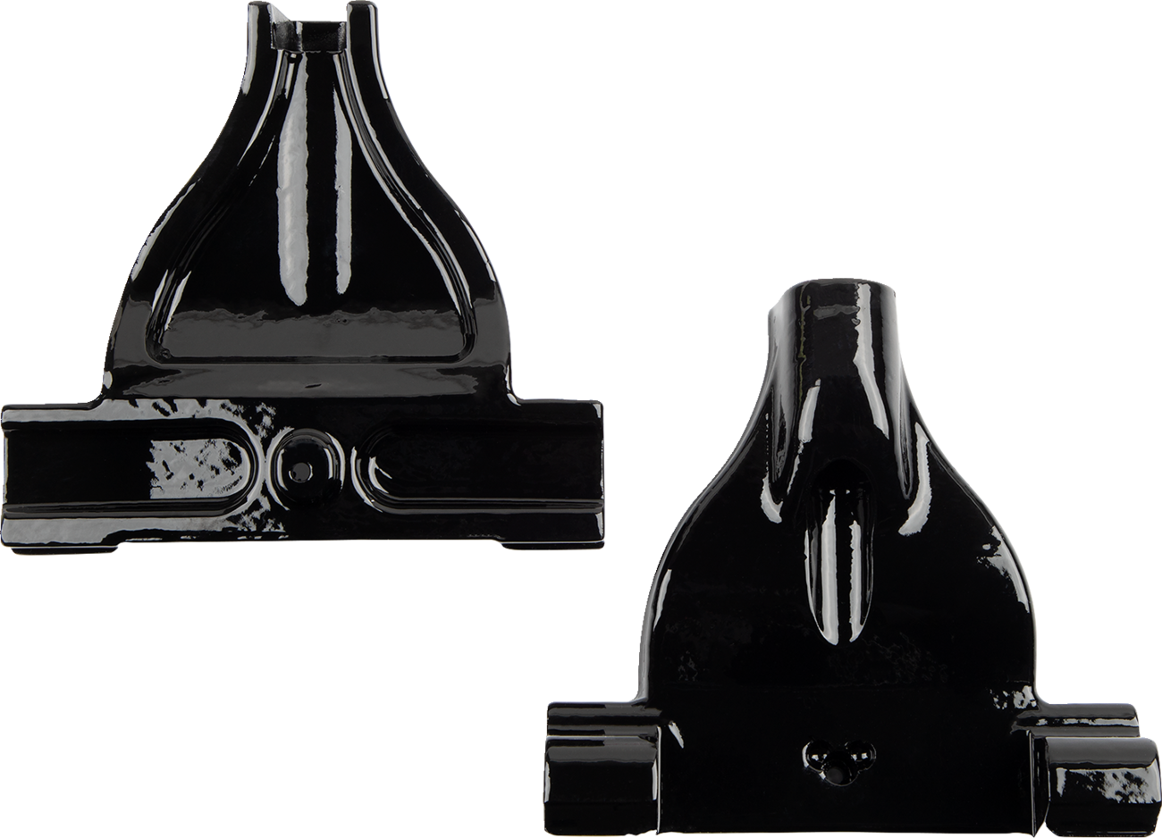 DRAG SPECIALTIES Passenger Floorboard Mount - Gloss Black P17-0415GB