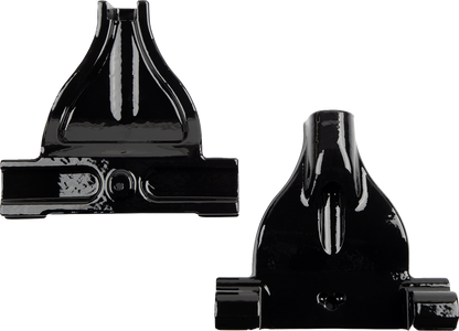 DRAG SPECIALTIES Passenger Floorboard Mount - Gloss Black P17-0415GB