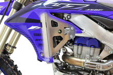WORKS CONNECTION Radiator Brace Set - Silver - Yamaha 18-269
