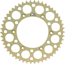 RENTHAL Rear Sprocket - Aluminum - 49 Tooth - Hard Anodized 224U-520-49GPHA