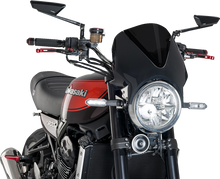 PUIG HI-TECH PARTS Windscreen - 13" - Black/Dark Smoke - Z 900 RS 024NF