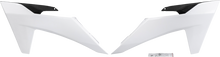 UFO Radiator Covers - '20-'26 OEM White/Black KT05011#042