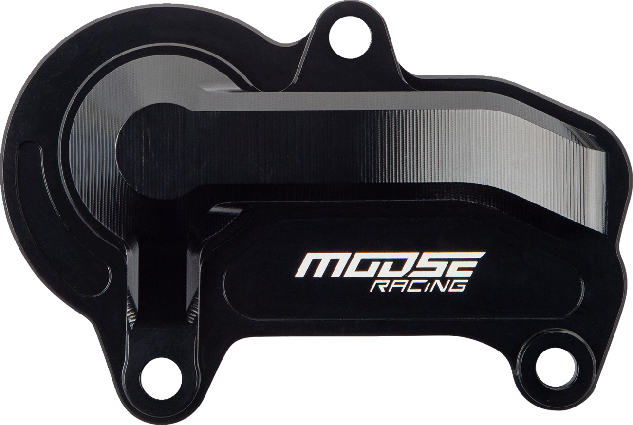 MOOSE OFFROAD Water Pump Cover - Black - Gas Gas/Husqvarna I04-5259B