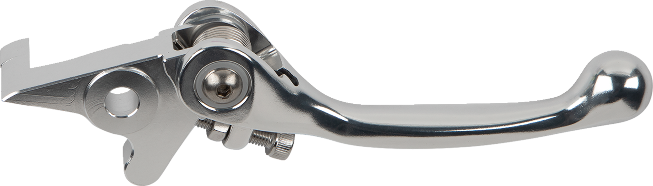 MOOSE OFFROAD Flex FG Forged 6061-T6 Brake Lever - Silver H07-1920BS