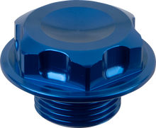 MOOSE OFFROAD Steering Stem Nut - Blue C23-5241L