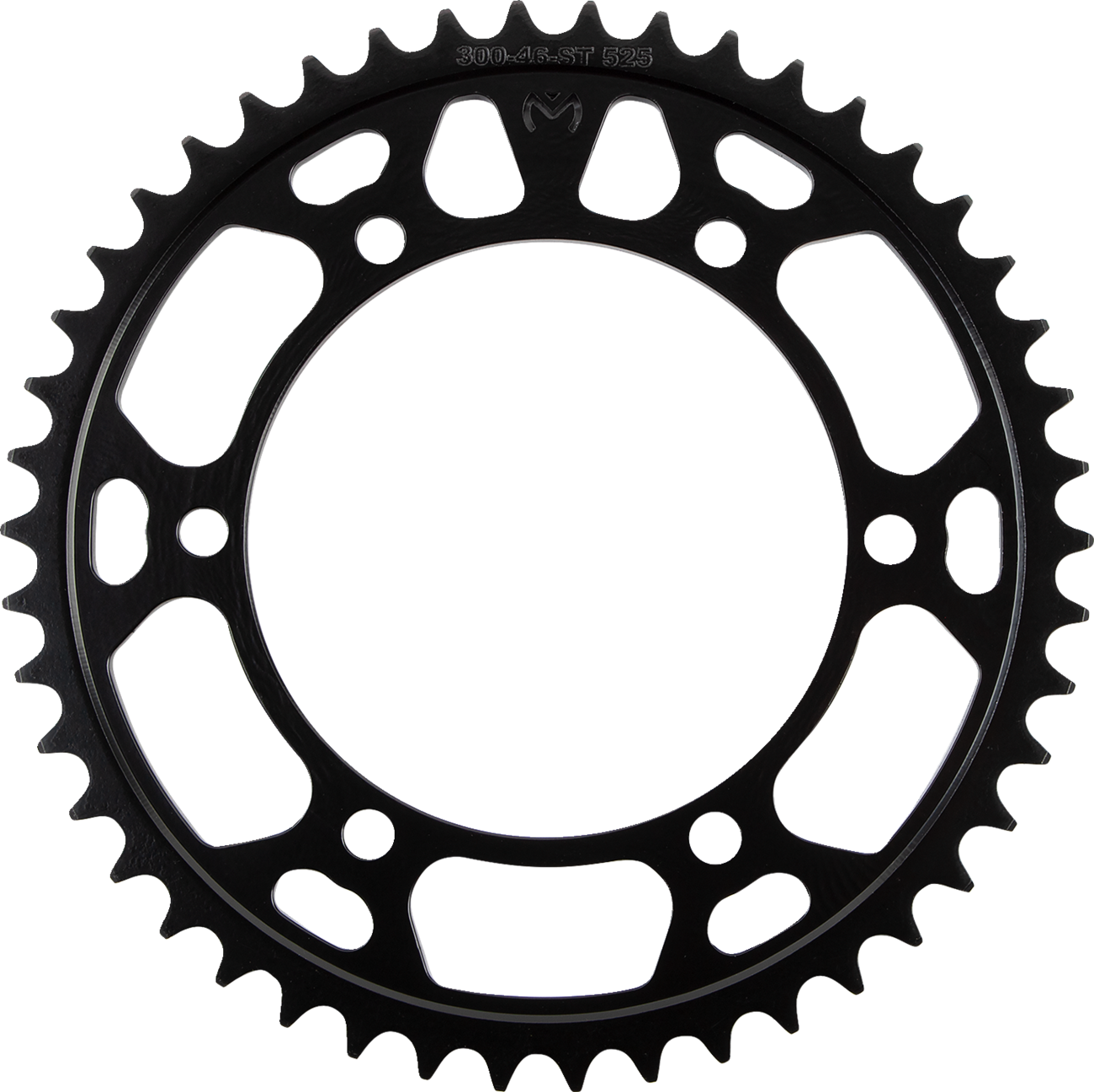 MOOSE OFFROAD Steel Rear Sprocket - Honda - 46 Tooth 1210-300-46-ST