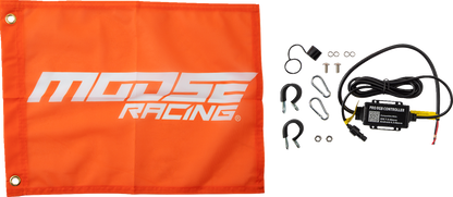 MOOSE OFFROAD 3' Whip Light - RGB - Black SB-RGBBT-131-PU