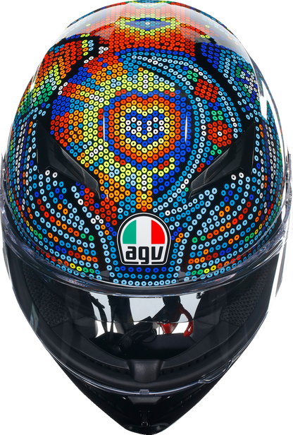 AGV K3 Helmet - Rossi Winter Test 2018 - 2XL 21183810040012X