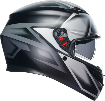 AGV K3 Helmet - Compound - Matte Black/Gray - Medium 2118381004008M