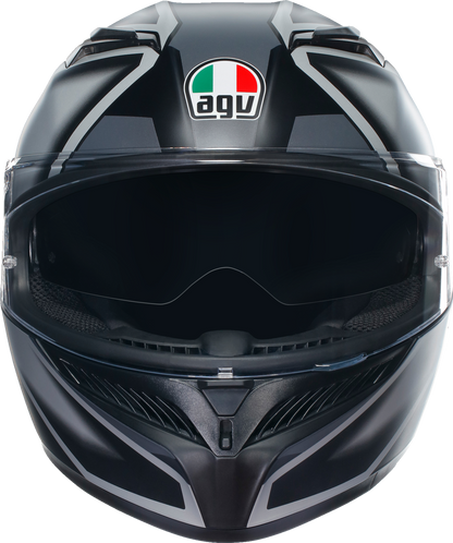 AGV K3 Helmet - Compound - Matte Black/Gray - 2XL 21183810040082X