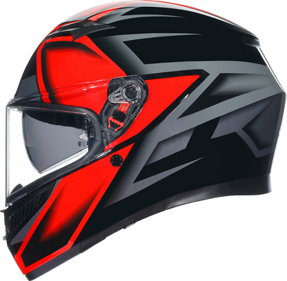 AGV K3 Helmet - Compound - Black/Red - Small 2118381004009S