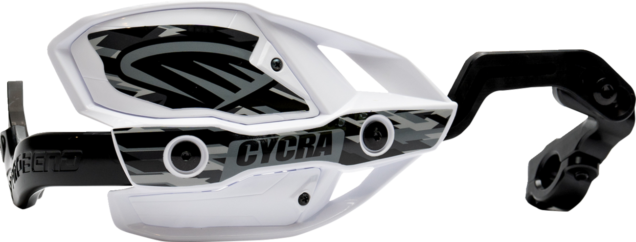 CYCRA 1-1/8" Ultra Probend™ CRM Handguards - White 1CYC-7410-42X