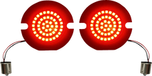 CUSTOM DYNAMICS Turn Signal Insert - LED - Red - Flat GEN-4-R-1156-T