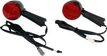 CUSTOM DYNAMICS ProBEAM® LED Turn Signal - Rear - Black - Scout PB-INDBOB-RR-BR