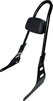 MOTHERWELL One-Piece Sissy Bar - Gloss Black MWL-220-GB.