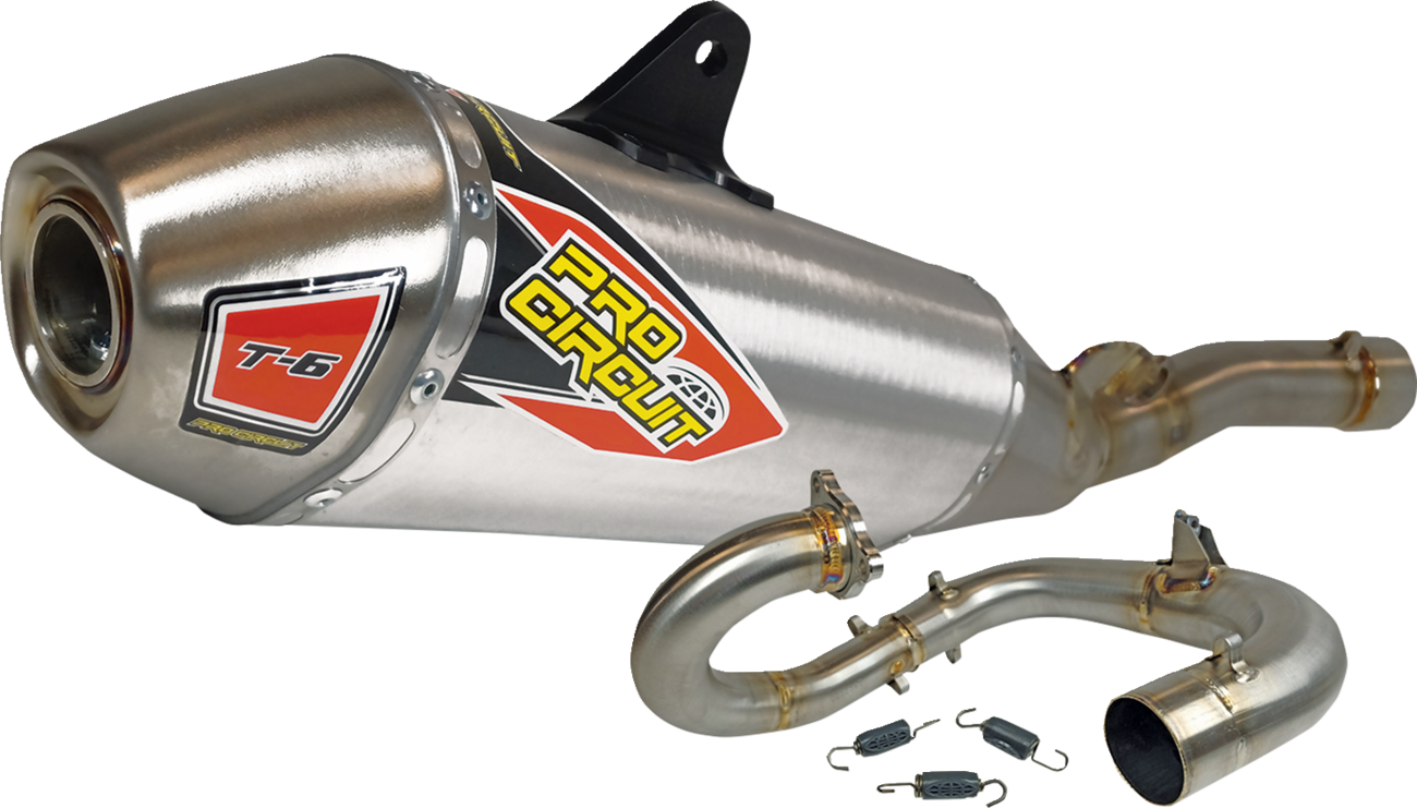 PRO CIRCUIT T-6 Exhaust System 0132345G