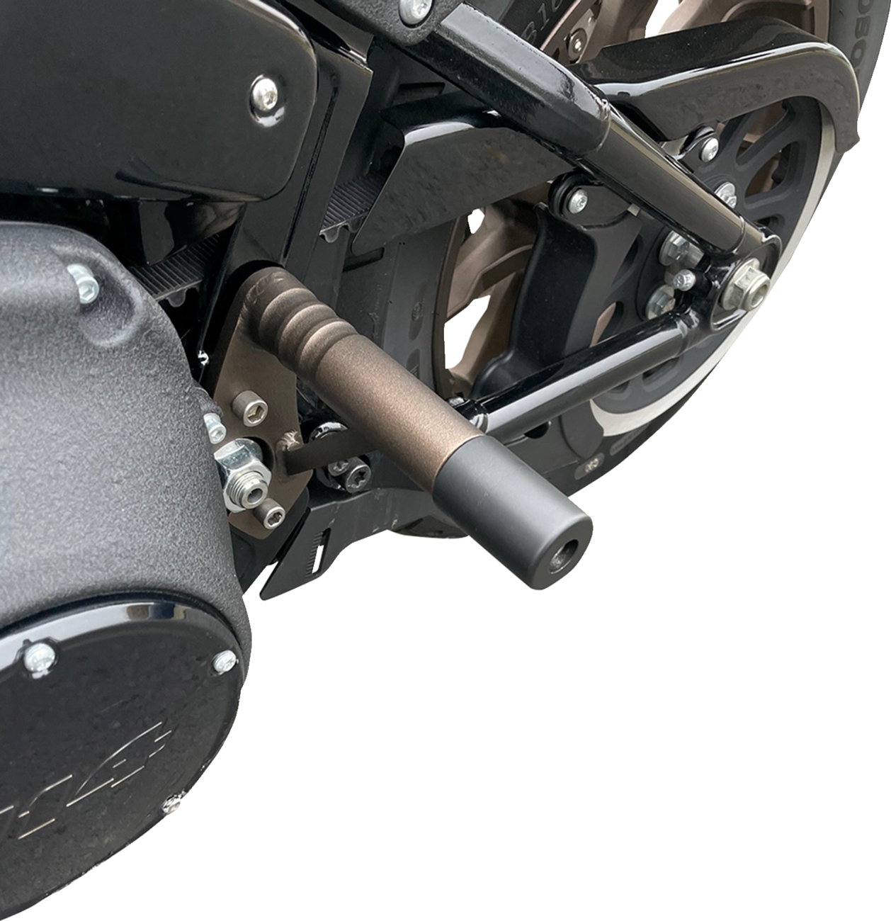 KODLIN USA Frame Guards - Rear - Bronze - Softail K59512