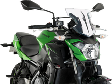 PUIG HI-TECH PARTS Flanker Windshield - 12-3/4" - Clear - Kawasaki 20335W