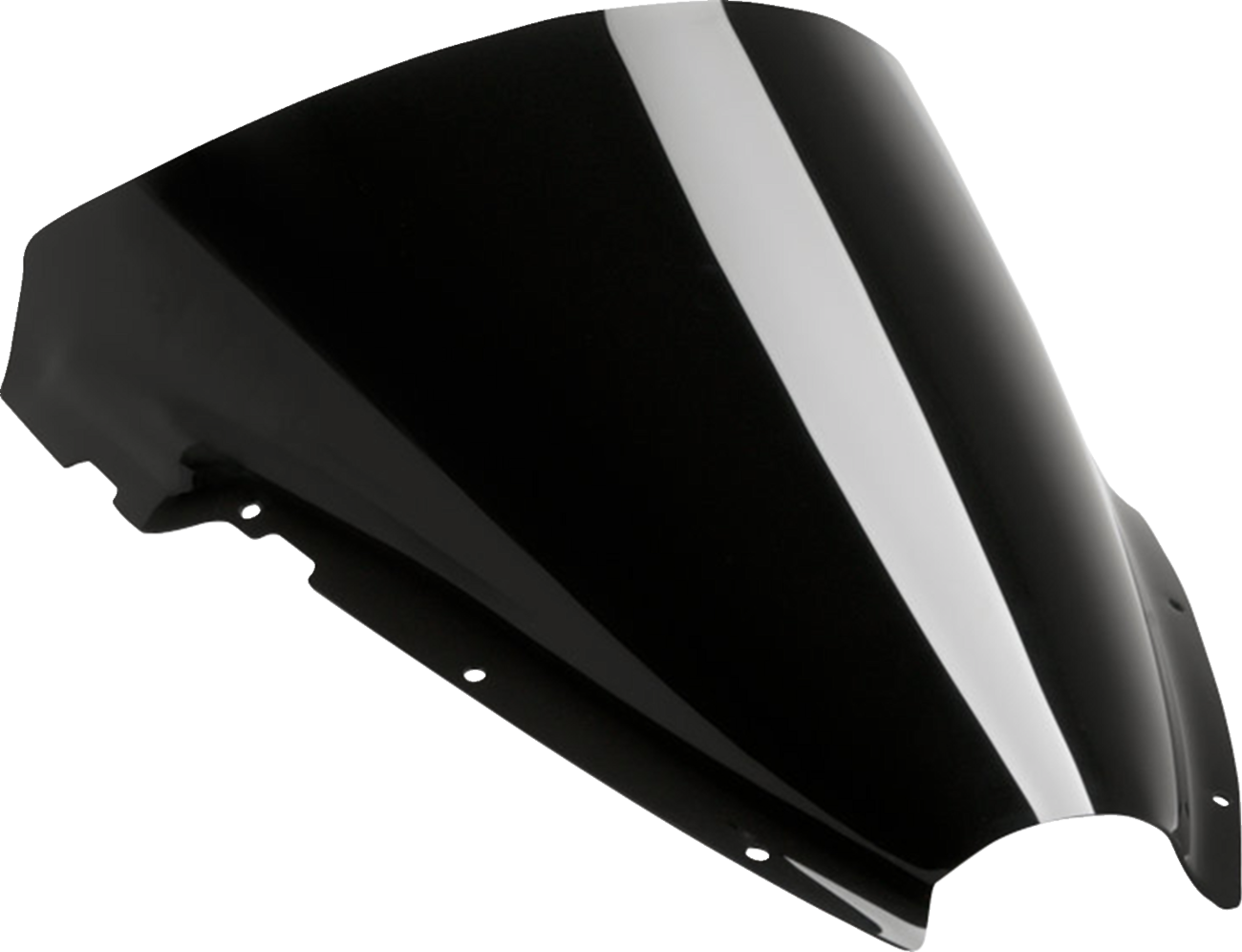 PUIG HI-TECH PARTS Racer Windscreen - 16-1/4" - Black - Superveloce 21175N