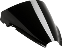 PUIG HI-TECH PARTS Racer Windscreen - 16-1/4" - Black - Superveloce 21175N