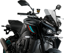 PUIG HI-TECH PARTS New Generation Sport Windshield - 14" - Smoke - MT-10/SP 21361H