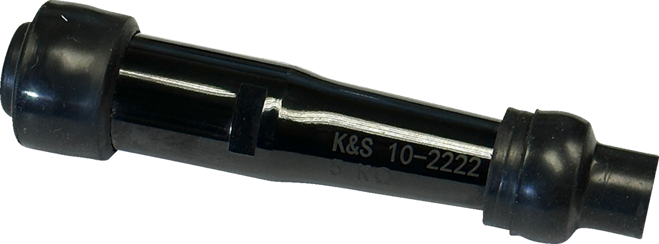 K&S TECHNOLOGIES Spark Plug Cover - Resistor - 10/12 mm 10-2222