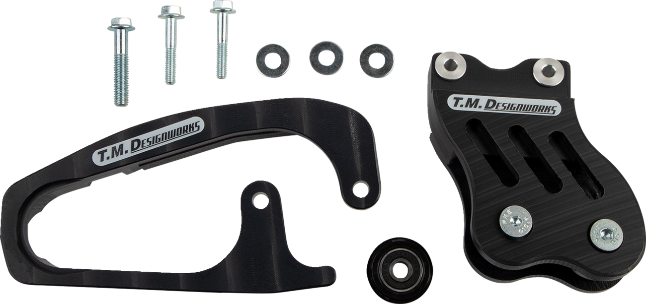 T.M. DESIGNWORKS Chain Guide/Slider - TRX450 - Black HCP-45K-BK