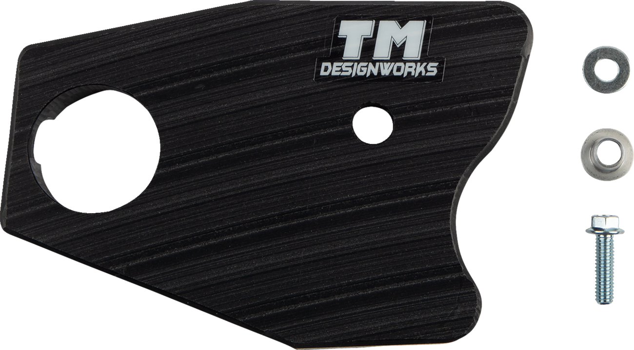 T.M. DESIGNWORKS Front Chain Slider - Honda - Black HCP-250-BK
