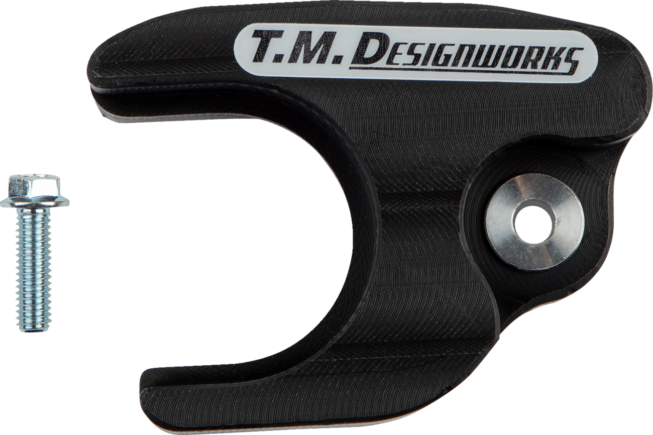 T.M. DESIGNWORKS Front Chain Slider - Black - YFZ450 YCP-450-BK