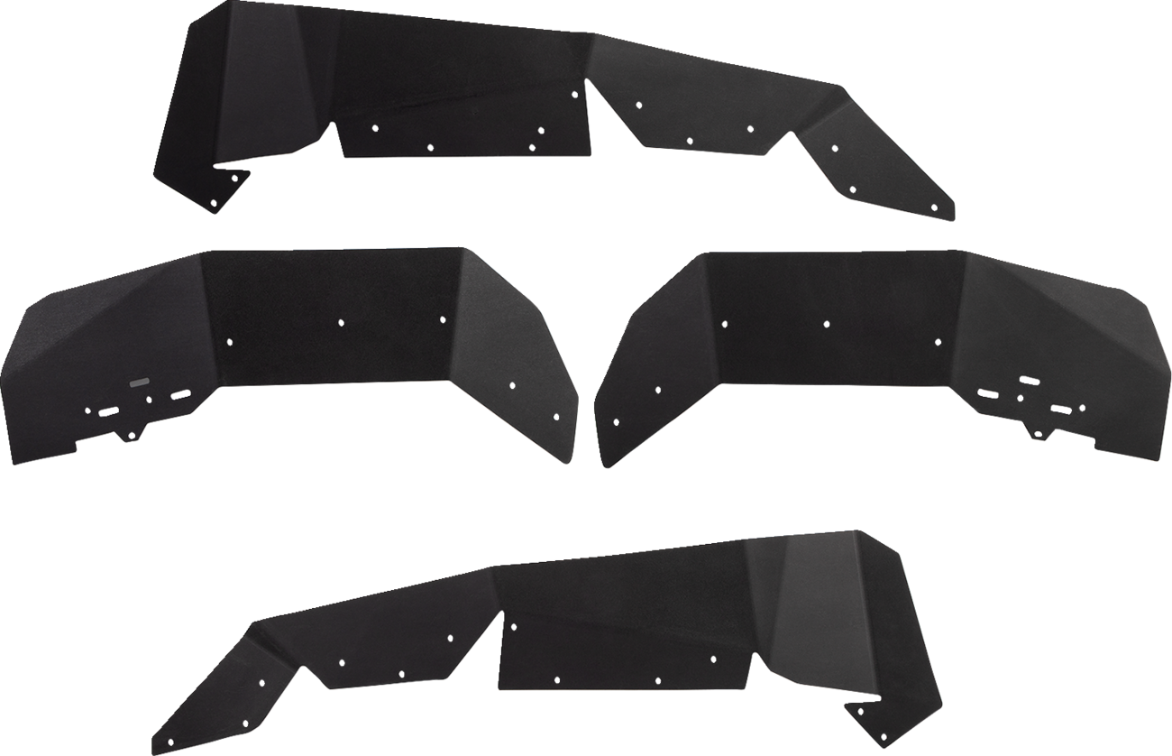 MOOSE OFFROAD Fender Flares - Polaris - RZR S 44-4900