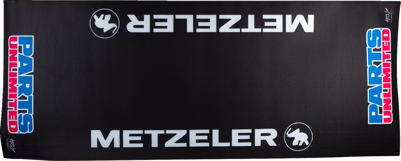 PARTS UNLIMITED Absorbent Pit Pad - Logo - Large HC80200METZPART