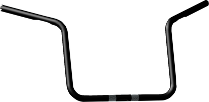 KHROME WERKS 1" 2+2 Custom Sweeper Handlebar - Narrow - Black 300520