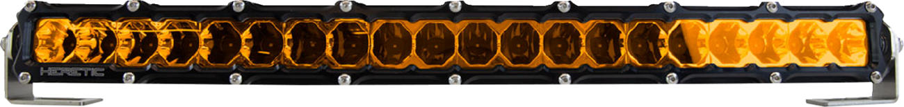 HERETIC Light Bar - 20" - Spot - Amber 52005