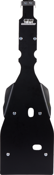 T.M. DESIGNWORKS Skid Plate - Black - Yamaha - YFZ 450 YAFP-R450-BK