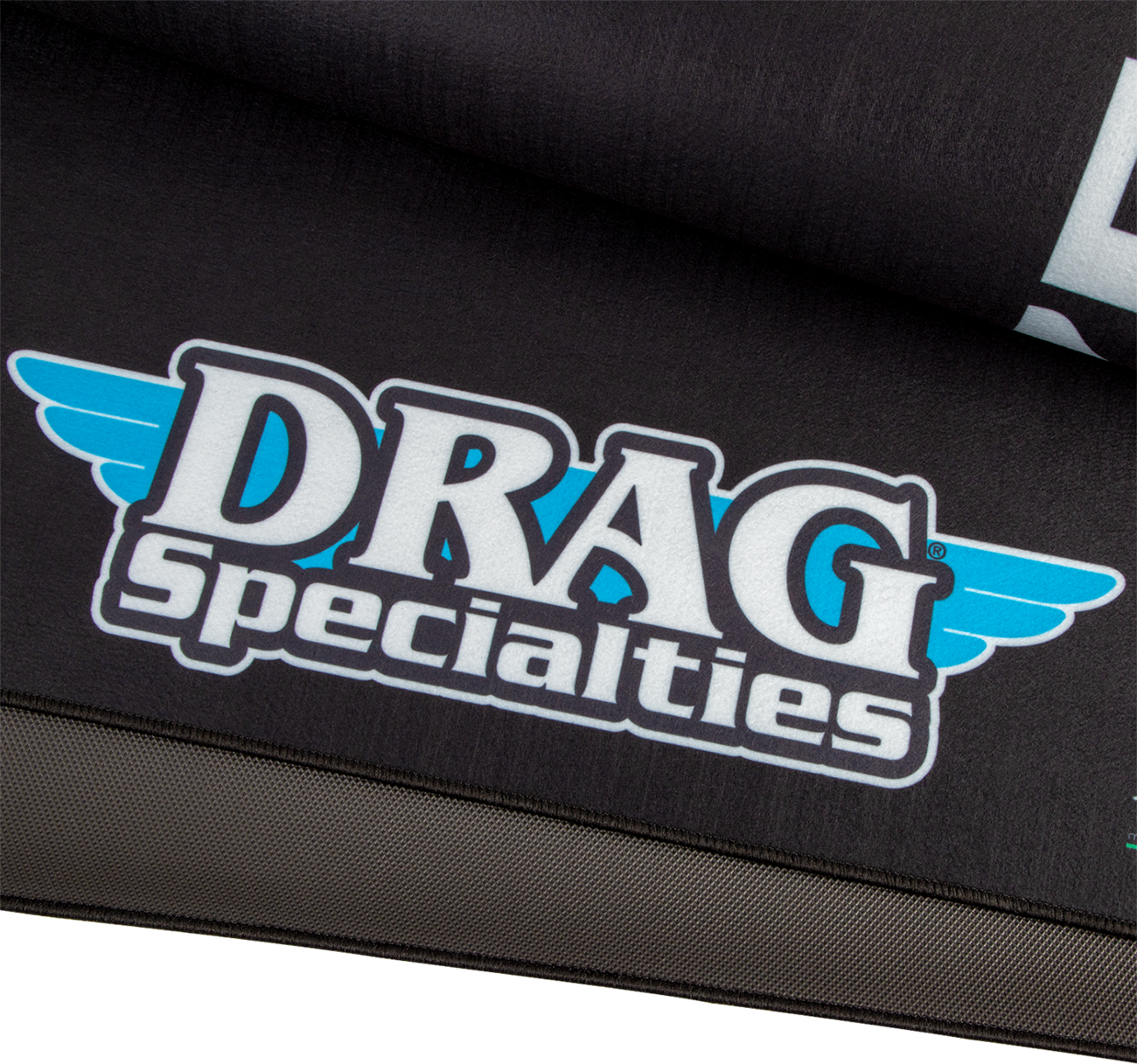 DRAG SPECIALTIES Absorbent Pit Pad - Logo - Large HC80200METZDRAG
