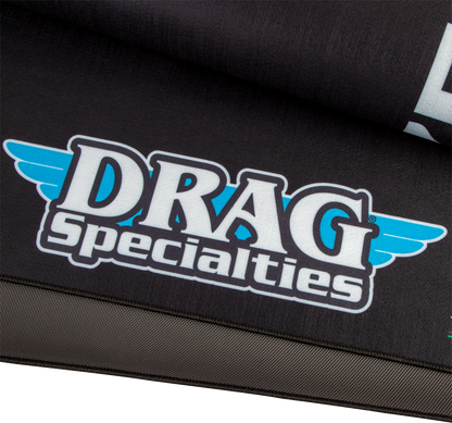 DRAG SPECIALTIES Absorbent Pit Pad - Logo - Large HC80200METZDRAG