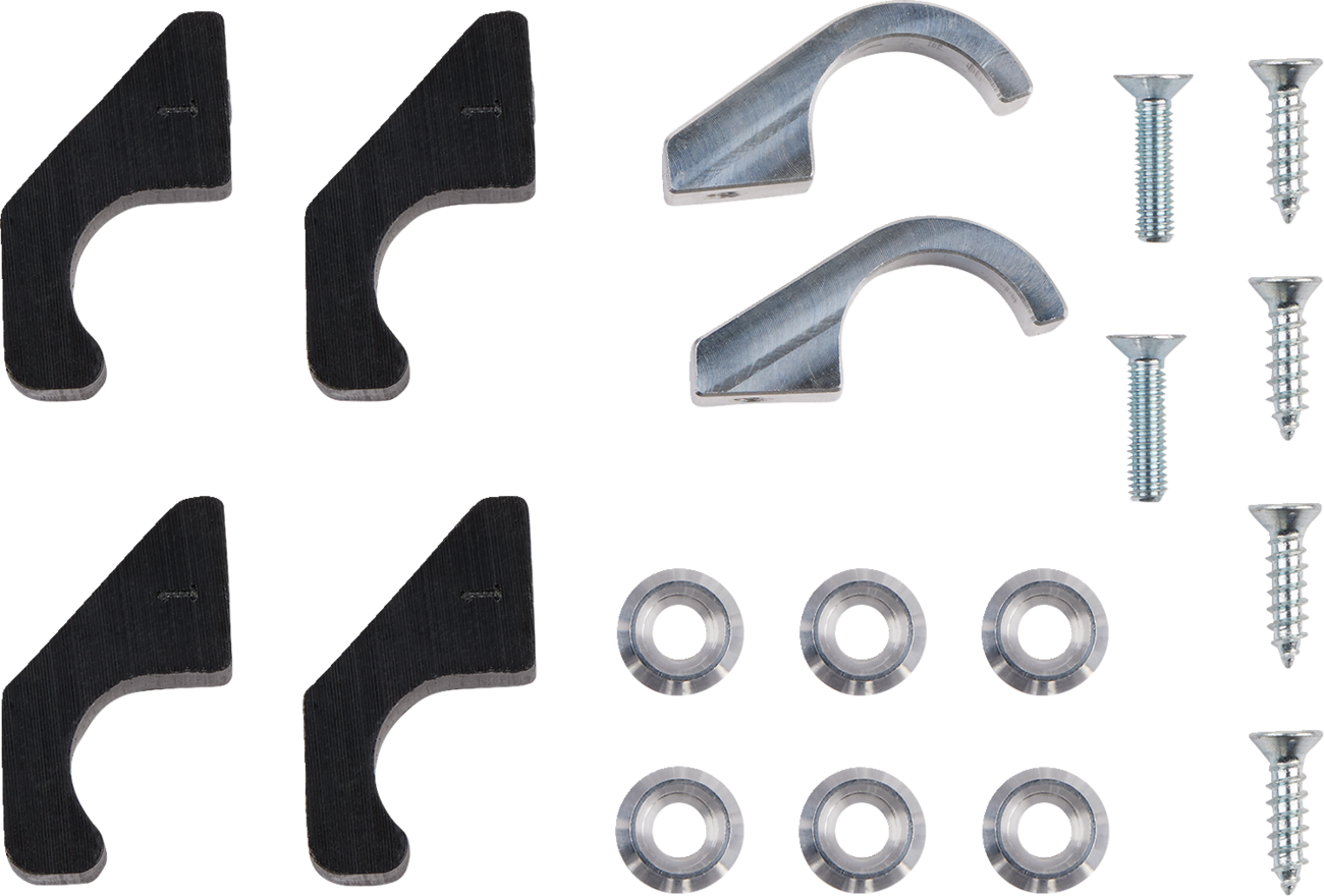 T.M. DESIGNWORKS Skid Plate - Black - Yamaha - Banshee 350 YAFP-BN350-BK
