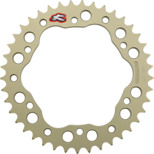 RENTHAL Rear Sprocket - Aluminum - 43 Tooth - Ducati 462--520-43P-HA